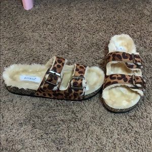 NEW FUZZY SLIP ON’s